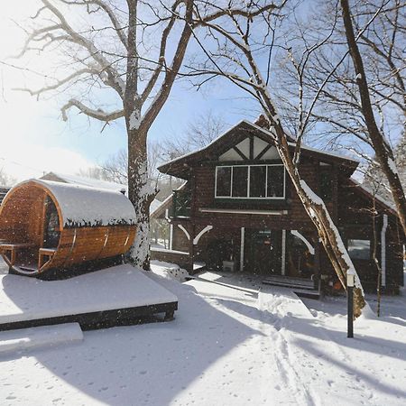 فيلا Nasu Terrace Mana 森のバレルサウナとbbqグリル المظهر الخارجي الصورة